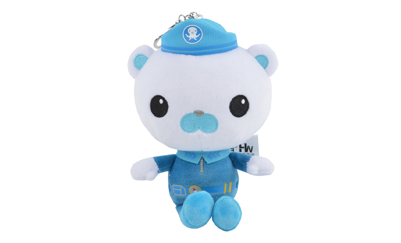 海底小纵队巴克队长毛绒玩具